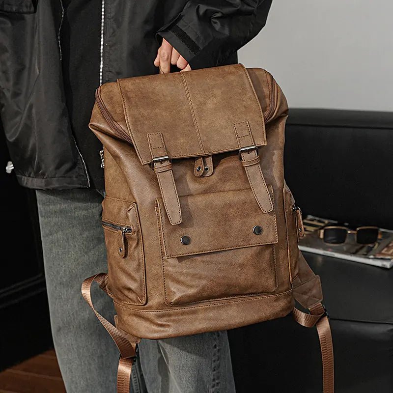 New Korean Style Men's Backpack for Laptops and Travel - QUARATI
