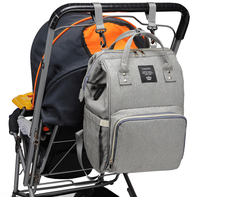 Versatile Oxford Cloth Mom Backpack – Stylish Large Capacity Bag for Everyday Use - QUARATI