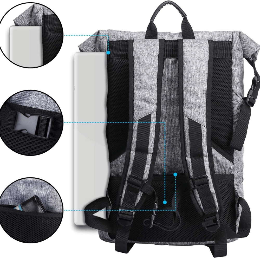 Waterproof Sports Shoulder Backpack – Lightweight Gym & Travel Bag - QUARATI