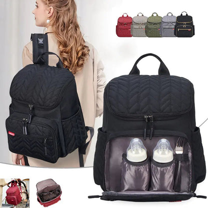 Baby Diaper Backpack – Large Capacity Maternity Travel Bag 30L - QUARATI