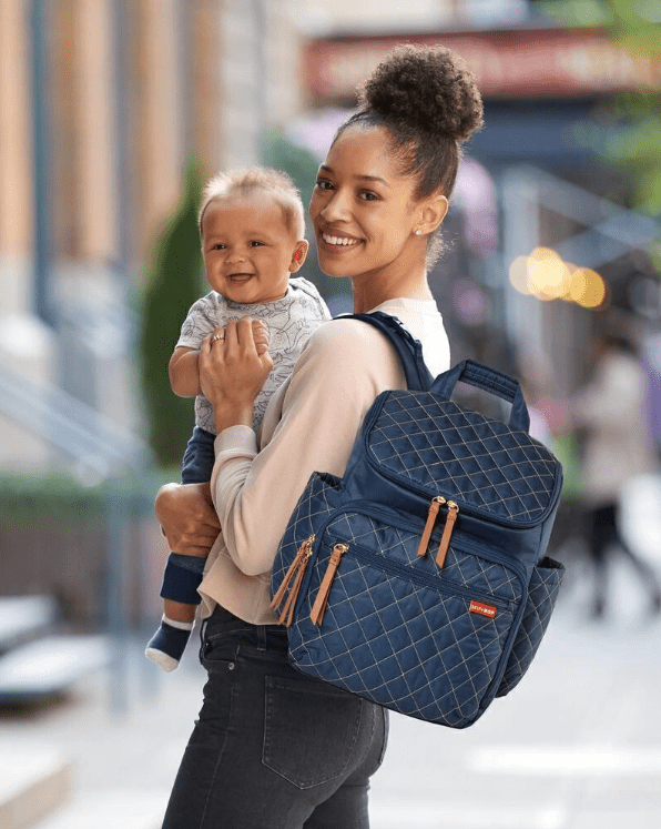 Baby Diaper Backpack – Large Capacity Maternity Travel Bag 30L - QUARATI
