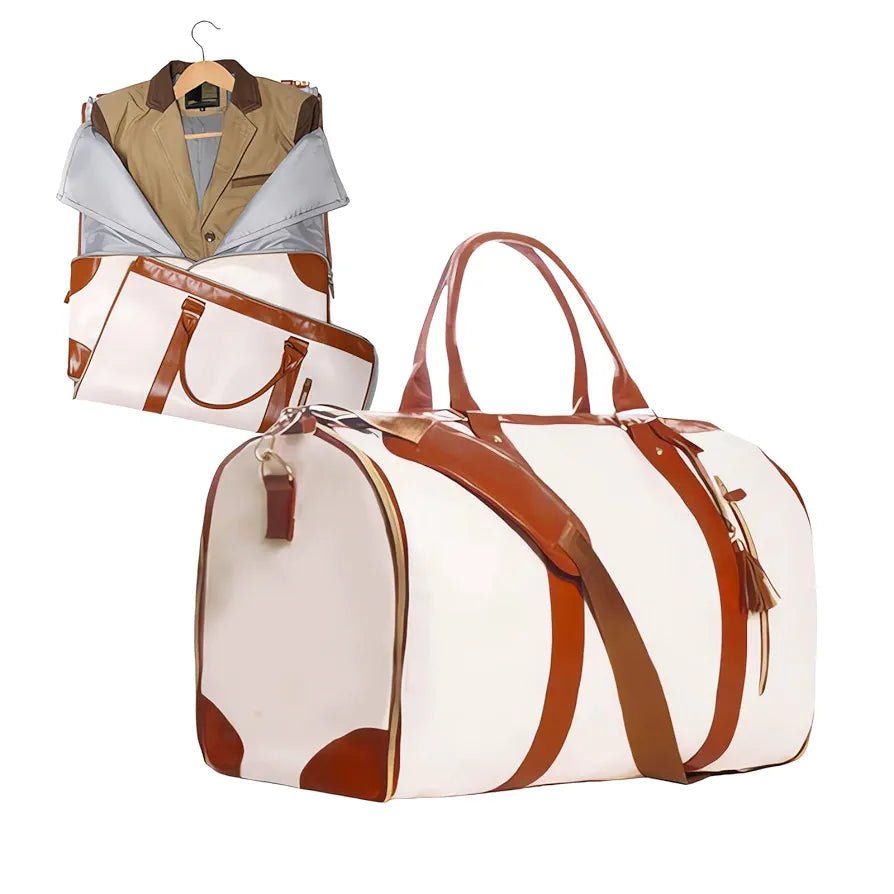 Garment Duffle Convertible Waterproof Shoulder Bag – Travel Duffel & Garment Carrier - QUARATI