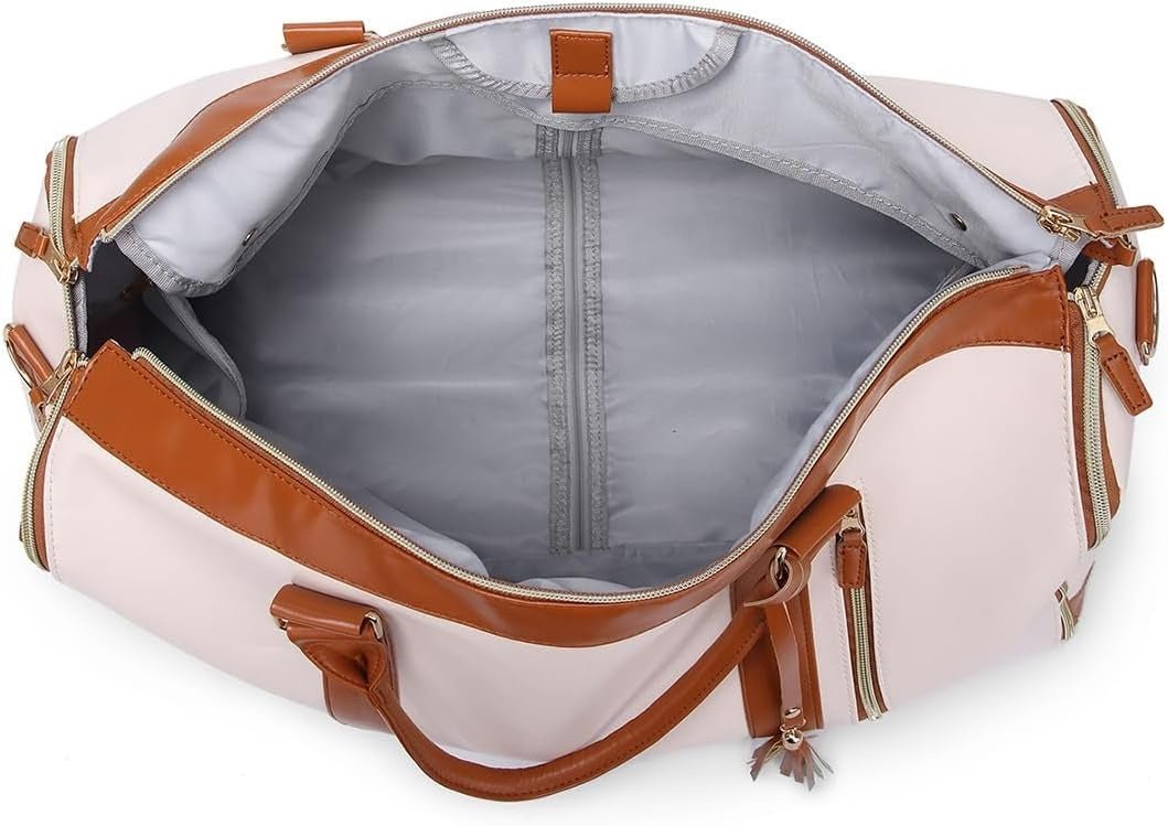 Garment Duffle Convertible Waterproof Shoulder Bag – Travel Duffel & Garment Carrier - QUARATI