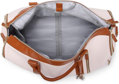 Garment Duffle Convertible Waterproof Shoulder Bag – Travel Duffel & Garment Carrier - QUARATI