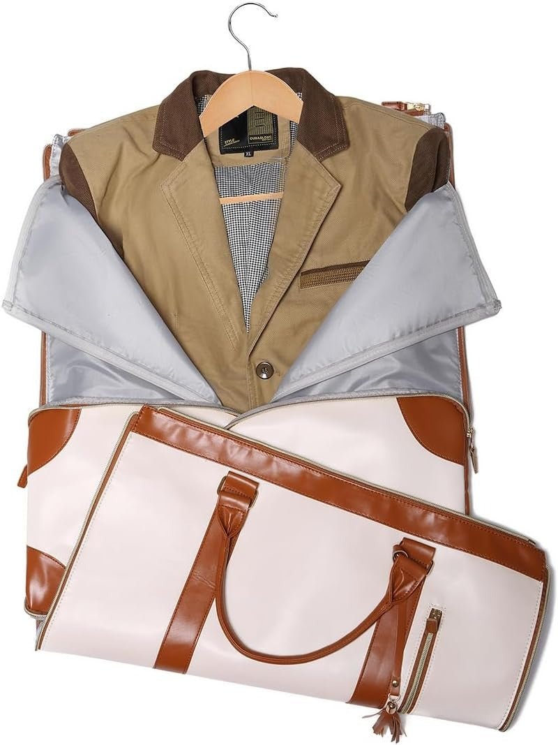 Garment Duffle Convertible Waterproof Shoulder Bag – Travel Duffel & Garment Carrier - QUARATI