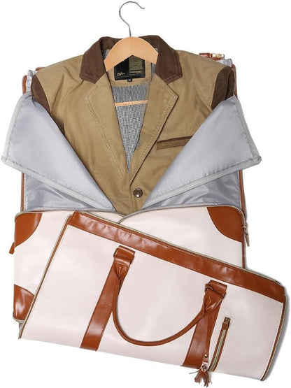 Garment Duffle Convertible Waterproof Shoulder Bag – Travel Duffel & Garment Carrier - QUARATI