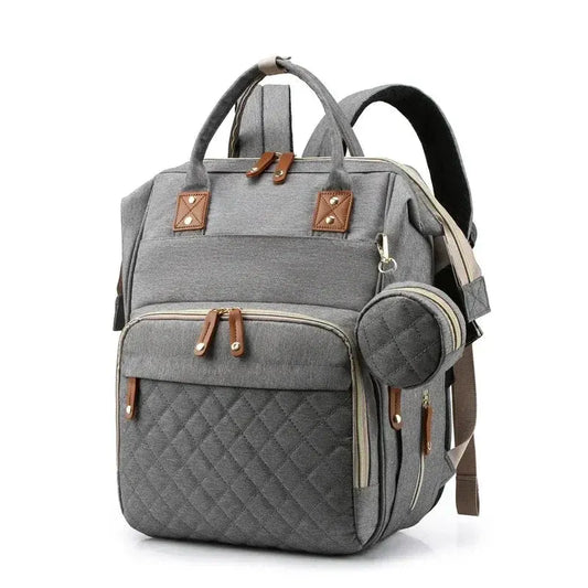Mochila multifuncional impermeável para mamãs – Mochila grande para fraldas com bolsas térmicas
