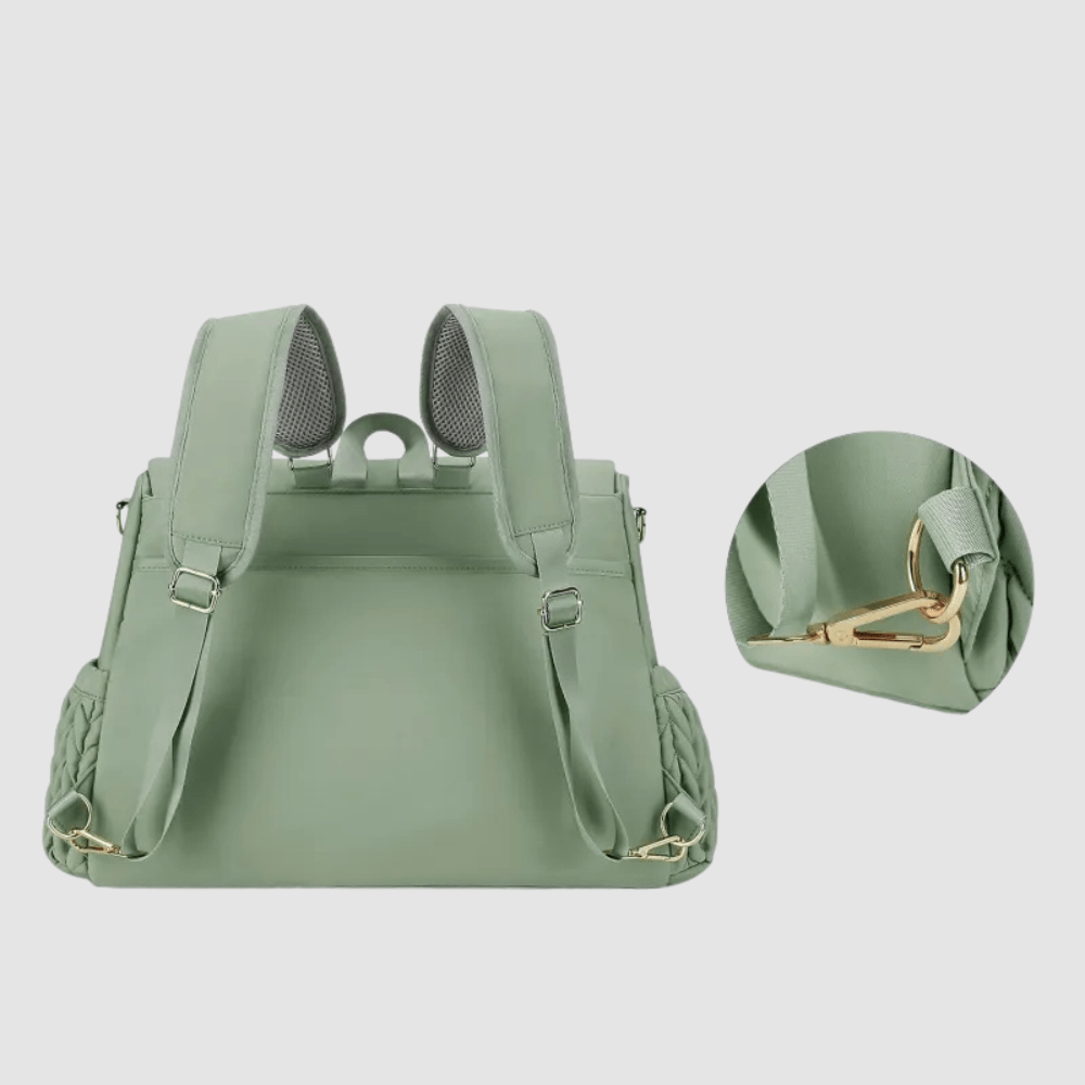 Large Capacity Baby Diaper Bag – Waterproof Insulated Backpack for Travel & Daily Use - QUARATI