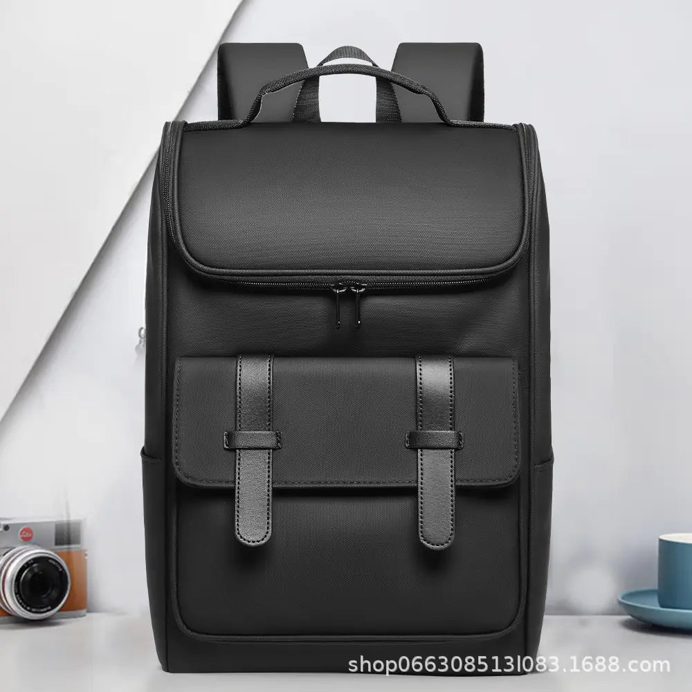 LARGE CAPACITY BACKPACK 29×18×43CM – STUDENTS & PROFESSIONALS – BLACK - QUARATI