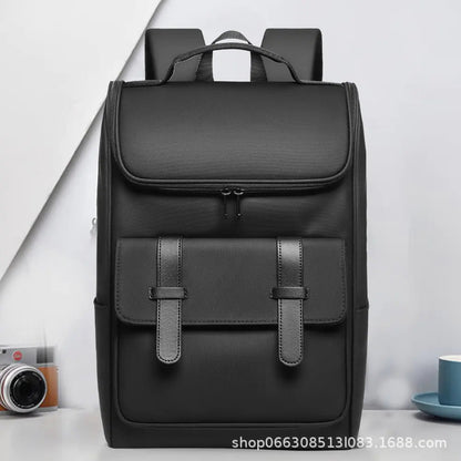 LARGE CAPACITY BACKPACK 29×18×43CM – STUDENTS & PROFESSIONALS – BLACK - QUARATI