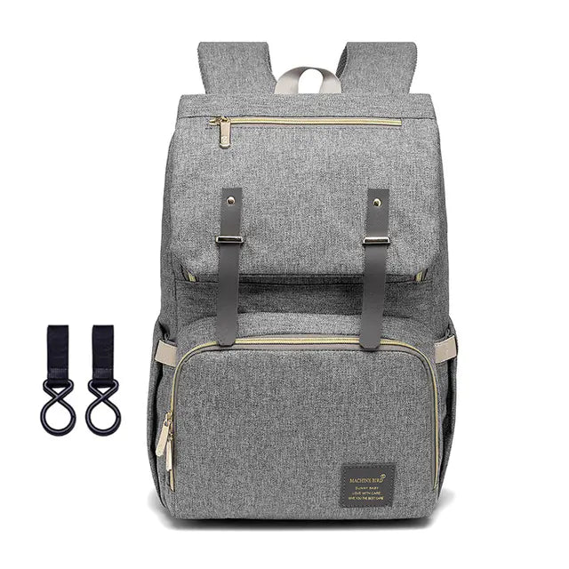 Large Capacity Mommy Diaper Bag – Oxford Cloth Baby Care Backpack - QUARATI