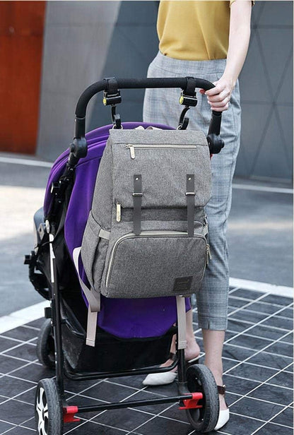 Large Capacity Mommy Diaper Bag – Oxford Cloth Baby Care Backpack - QUARATI