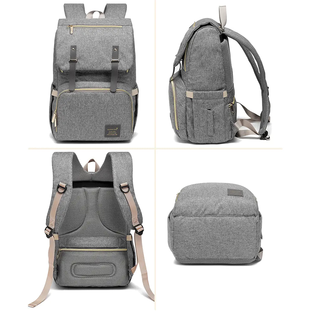 Large Capacity Mommy Diaper Bag – Oxford Cloth Baby Care Backpack - QUARATI