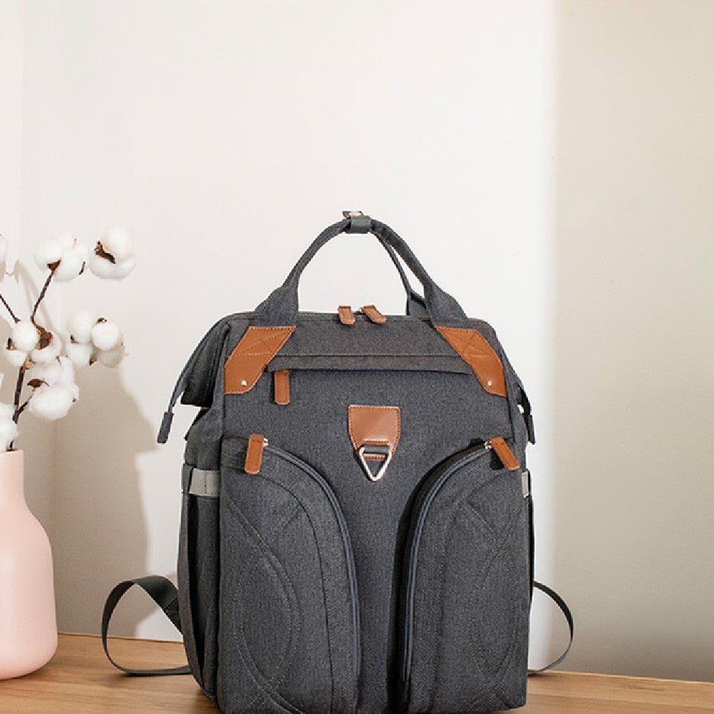 Lightweight Large Capacity Backpack for Mom and Baby – Travel Diaper Bag with Wet/Dry Separation - QUARATI