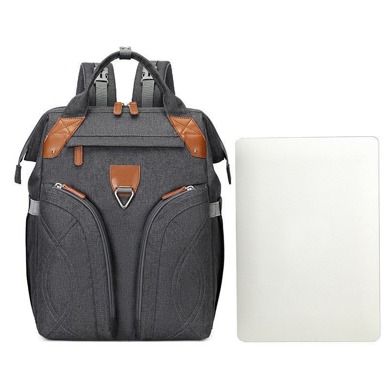 Lightweight Large Capacity Backpack for Mom and Baby – Travel Diaper Bag with Wet/Dry Separation - QUARATI