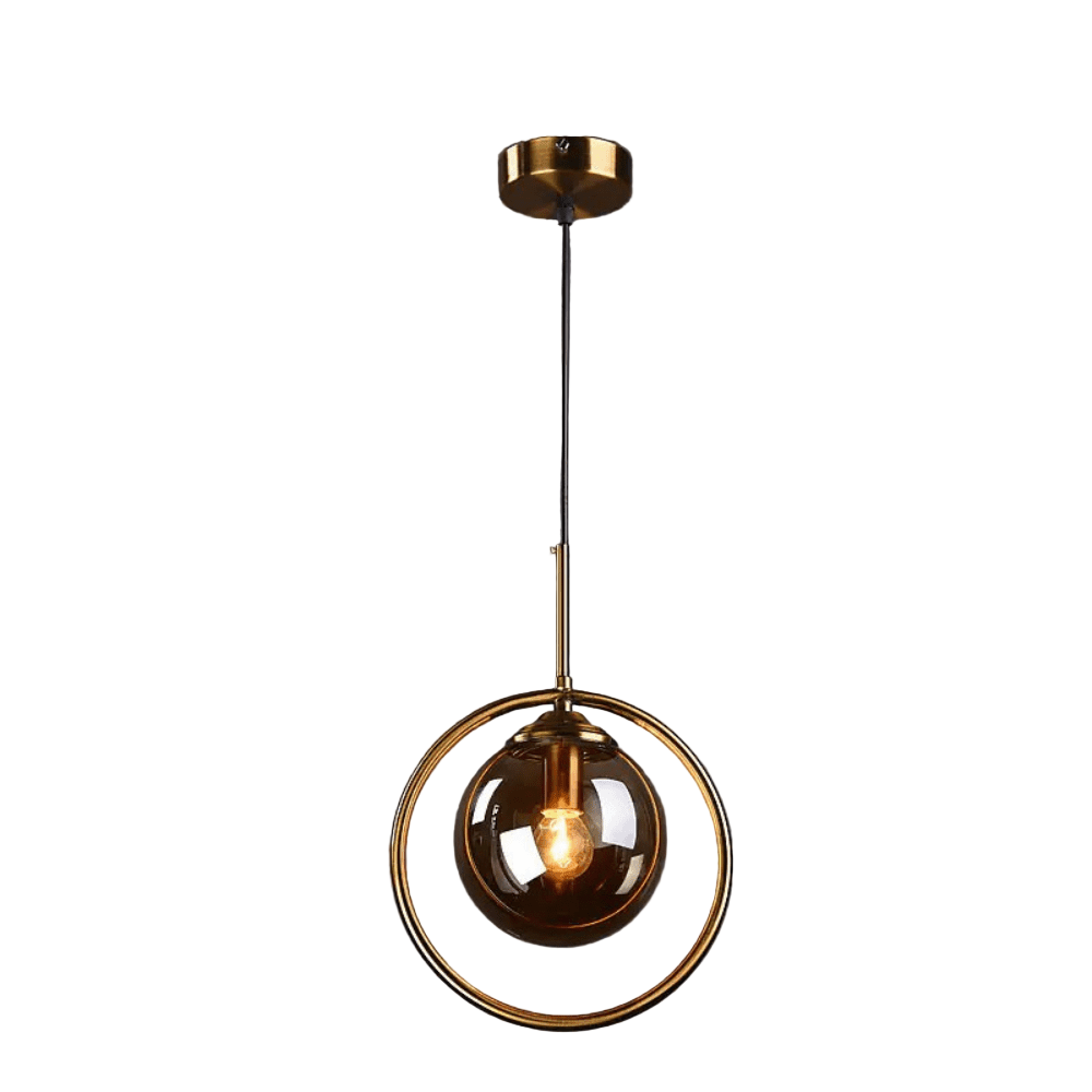 Lumière Nordique - Head Glass Pendant Light – Adjustable Minimalist Ceiling Lamp - QUARATI
