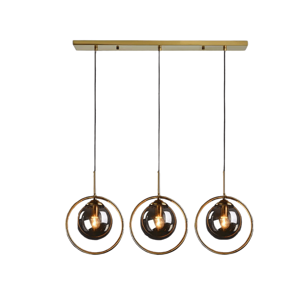 Lumière Nordique - Head Glass Pendant Light – Adjustable Minimalist Ceiling Lamp - QUARATI