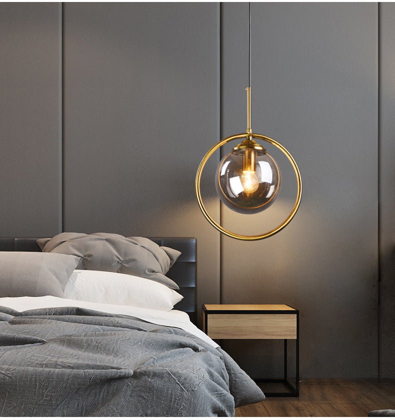 Lumière Nordique - Head Glass Pendant Light – Adjustable Minimalist Ceiling Lamp - QUARATI