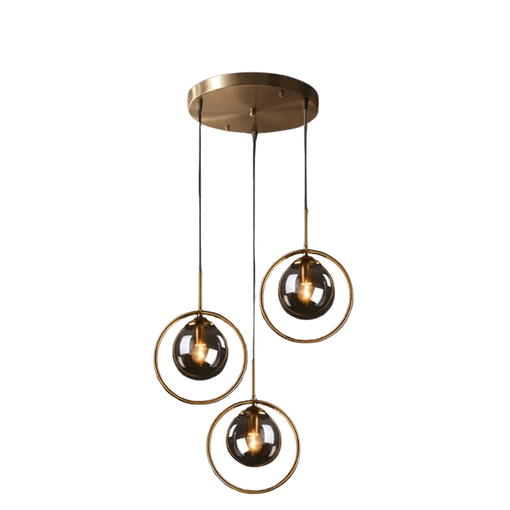 Lumière Nordique - Head Glass Pendant Light – Adjustable Minimalist Ceiling Lamp - QUARATI