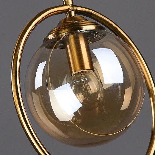 Lumière Nordique - Head Glass Pendant Light – Adjustable Minimalist Ceiling Lamp - QUARATI