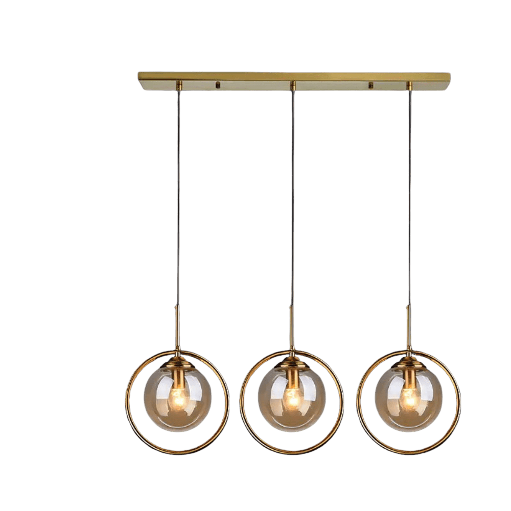 Lumière Nordique - Head Glass Pendant Light – Adjustable Minimalist Ceiling Lamp - QUARATI