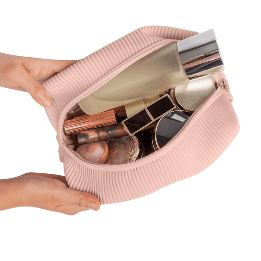 Makeup Organizer Bag – High Capacity Cosmetic Storage Case - QUARATI