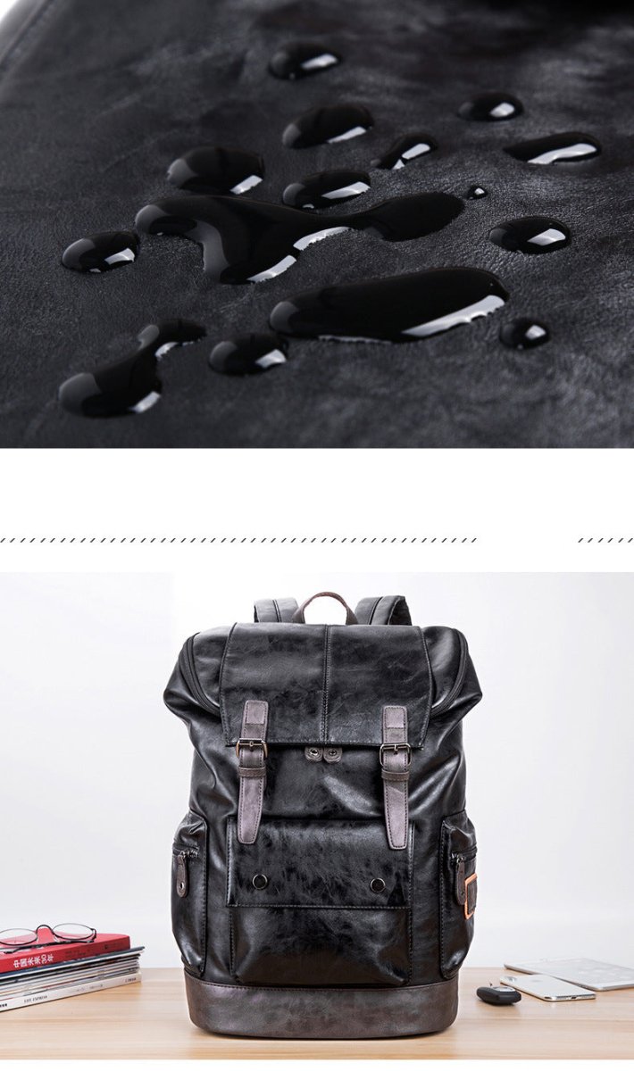 Men’s Backpack – Korean Style Shoulder & Double Strap Bag (30 × 47 × 17 cm) - QUARATI