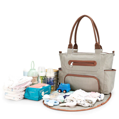 Mommy Diaper Bag with Accessories – Functional & Spacious - QUARATI