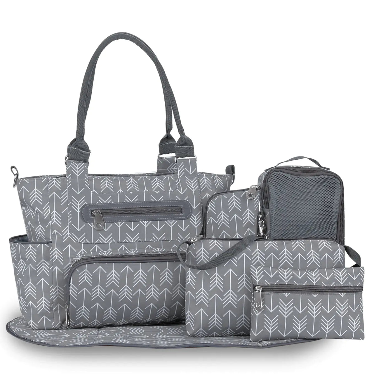Mommy Diaper Bag with Accessories – Functional & Spacious - QUARATI