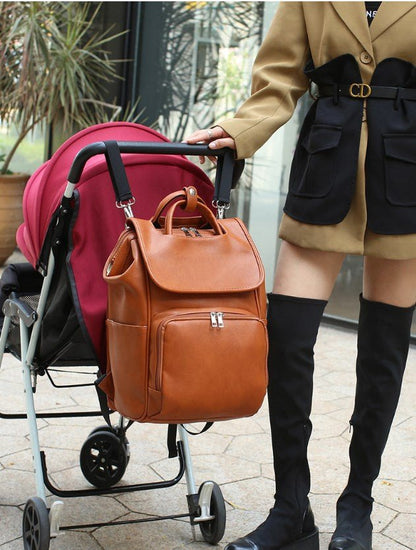 Multi - Functional Waterproof Mommy Bag with Compartments - QUARATI