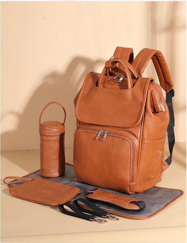 Multi - Functional Waterproof Mommy Bag with Compartments - QUARATI