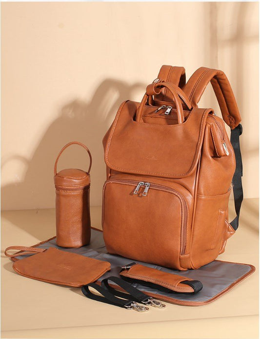 Multi - Functional Waterproof Mommy Bag with Compartments - QUARATI