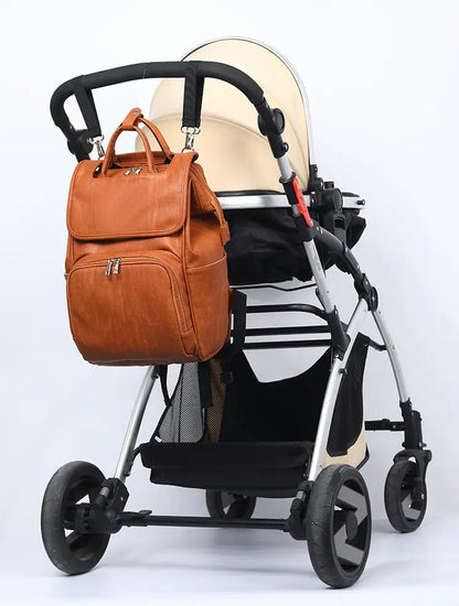 Multi - Functional Waterproof Mommy Bag with Compartments - QUARATI