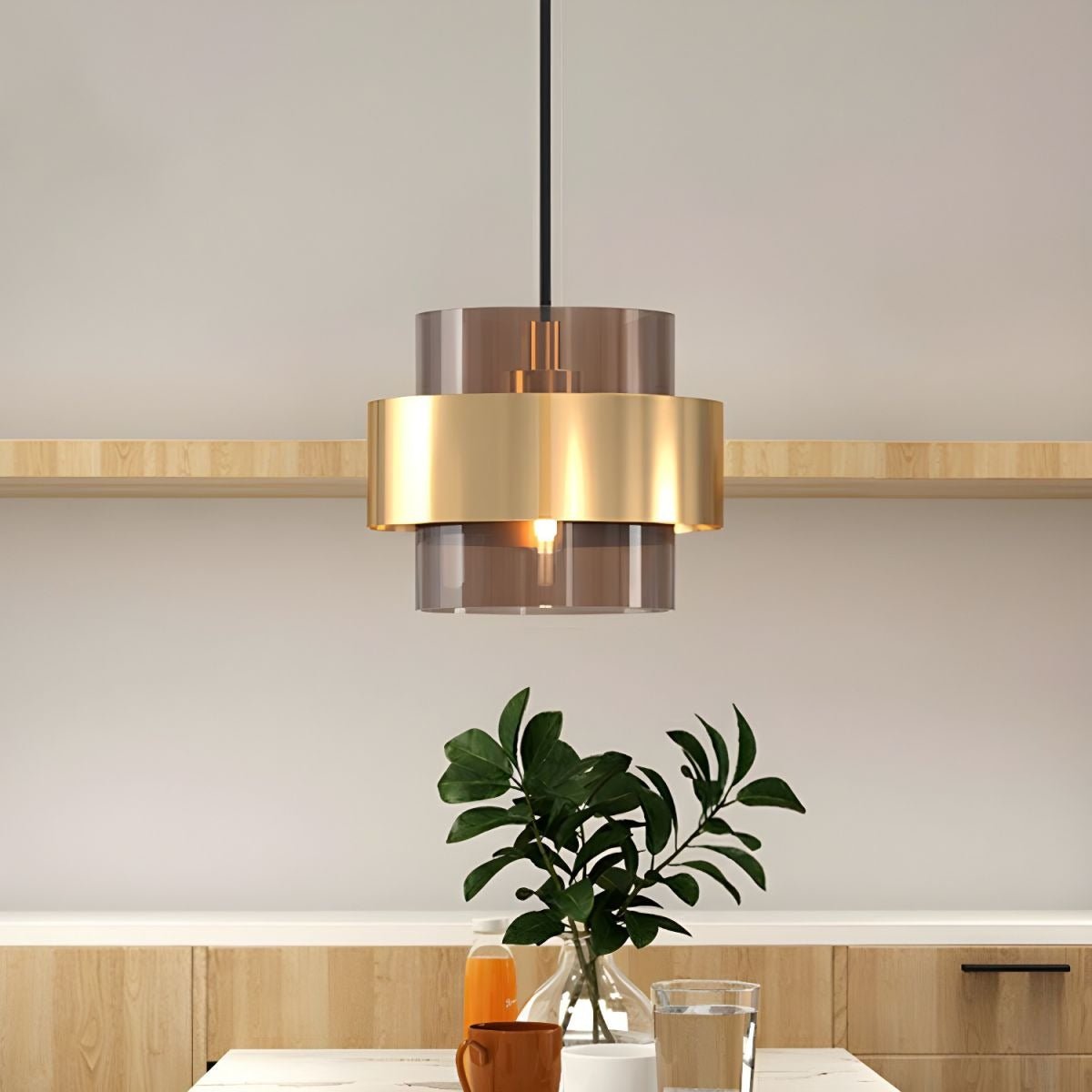 Nordic Minimalist Creative Glass Pendant Light - QUARATI