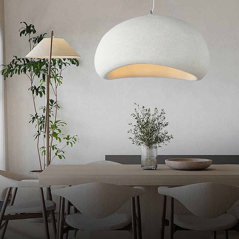 Nordic Resin Pendant Lamp – Adjustable LED Ceiling Light for Dining Room - QUARATI