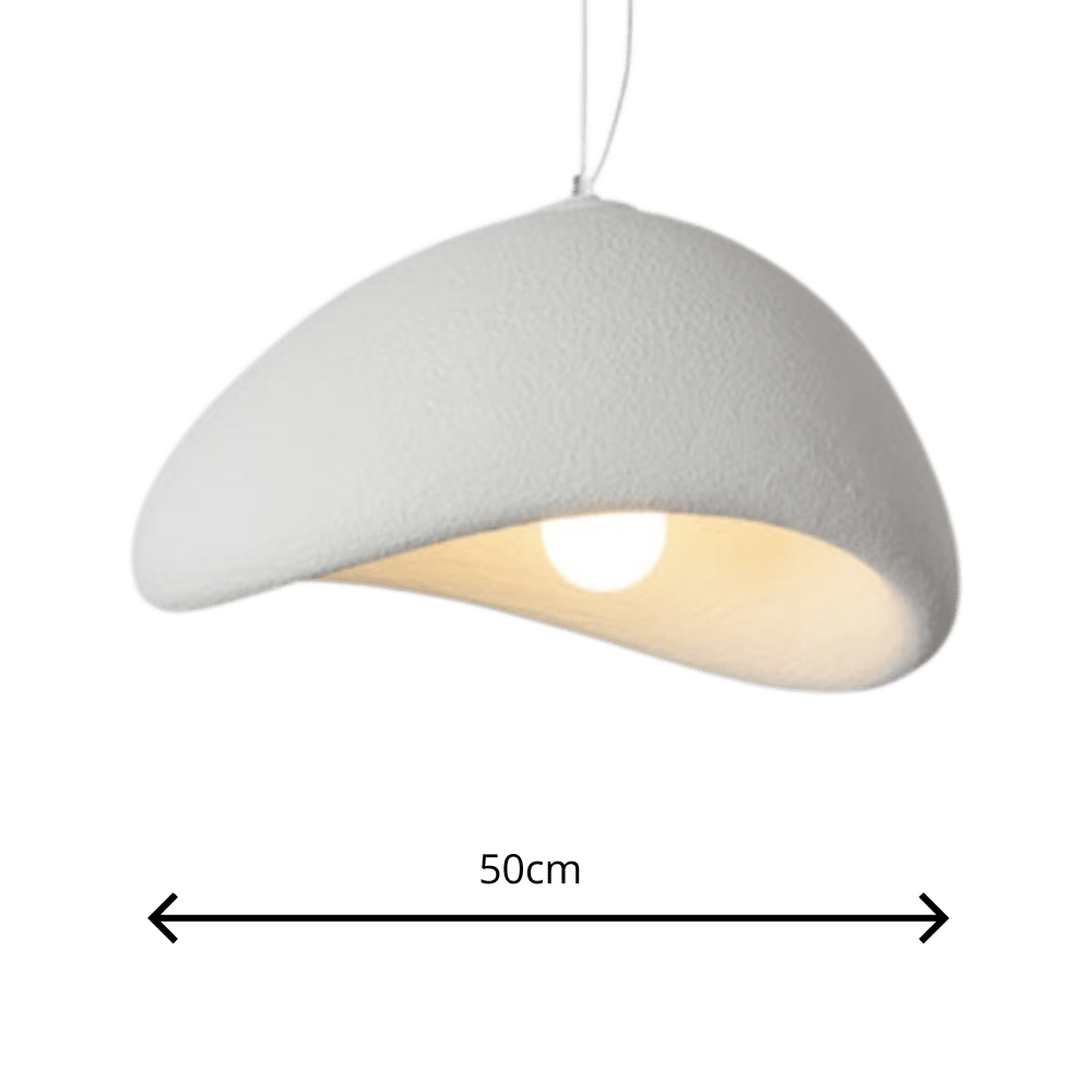 Nordic Resin Pendant Lamp – Adjustable LED Ceiling Light for Dining Room - QUARATI