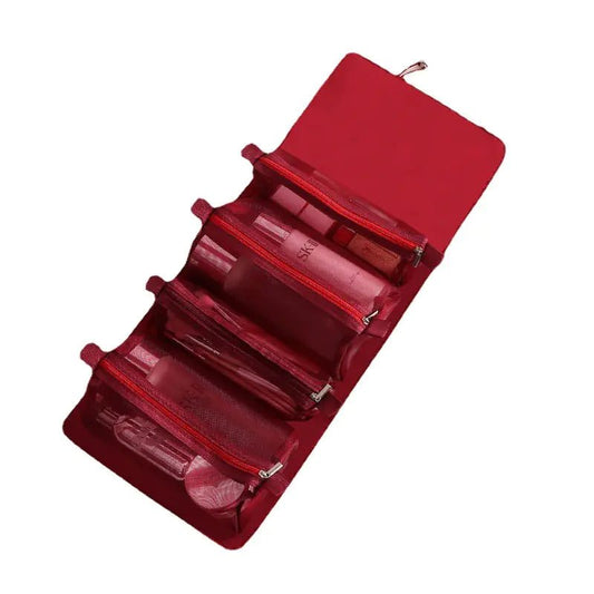 Portable Toiletries Bag – Detachable Travel Cosmetic Organizer - QUARATI