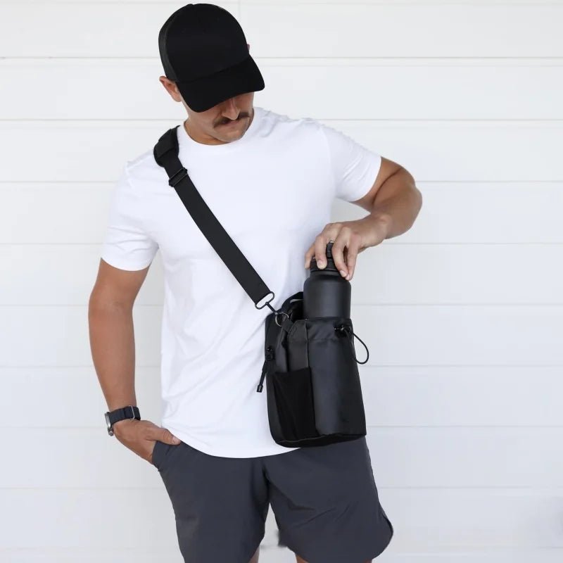 Ultra - Strong Magnetic Gym Bag – Water Bottle & Essentials Holder - QUARATI