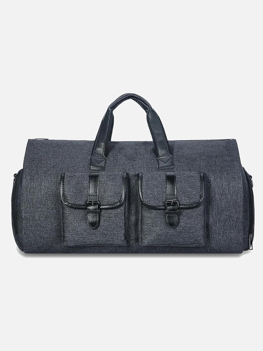 Waterproof Garment Duffel Bag – Large Carry - On with Shoe Compartment & Suit Carrier - QUARATI