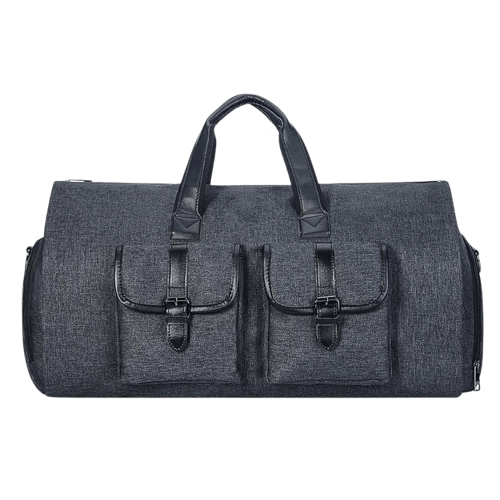 Waterproof Garment Duffel Bag – Large Carry - On with Shoe Compartment & Suit Carrier - QUARATI