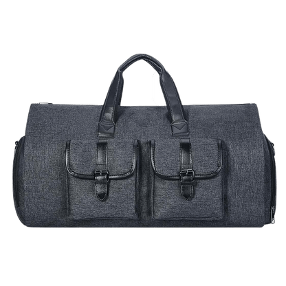 Waterproof Garment Duffel Bag – Large Carry - On with Shoe Compartment & Suit Carrier - QUARATI