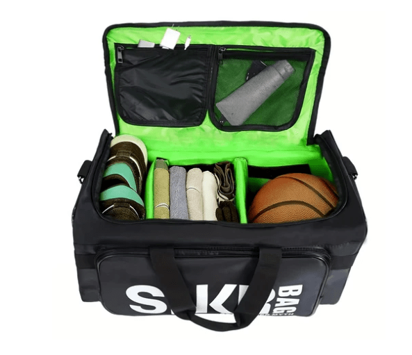 Waterproof Sneaker Travel Duffel – 35L Sport & Gym Bag with Shoe Divider - QUARATI
