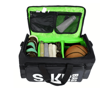 Waterproof Sneaker Travel Duffel – 35L Sport & Gym Bag with Shoe Divider - QUARATI