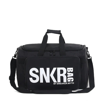 Waterproof Sneaker Travel Duffel – 35L Sport & Gym Bag with Shoe Divider - QUARATI