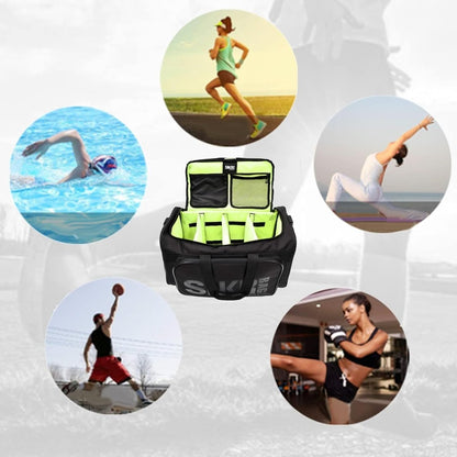 Waterproof Sneaker Travel Duffel – 35L Sport & Gym Bag with Shoe Divider - QUARATI